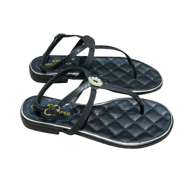 sandals french charei original slippers women's chain rubber bottom non slip inner leather luxury with counter box dust bag, Black
sandals french charei original slippers women's chain rubber bottom non slip inner leather luxury with counter box dust bag, Black