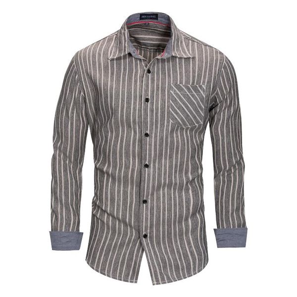 men's casual shirts long-sleeved cotton shirt large yards striped regular single breasted sleeve printing style, White;black
men's casual shirts long-sleeved cotton shirt large yards striped regular single breasted sleeve printing style, White;black
