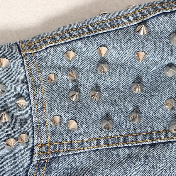 Women's Jackets Spring South Korea Ins Denim Jacket Lapel Casual Loose Long-sleeved Rivet Women GMSQ, Black;brown
Women's Jackets Spring South Korea Ins Denim Jacket Lapel Casual Loose Long-sleeved Rivet Women GMSQ, Black;brown