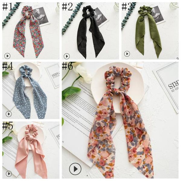 scrunchies dot floral printed long streamer ribbon headwear turban hair ties horsetail ties head wrap fashion hair accessories 6 designs, Slivery;white
scrunchies dot floral printed long streamer ribbon headwear turban hair ties horsetail ties head wrap fashion hair accessories 6 designs, Slivery;white