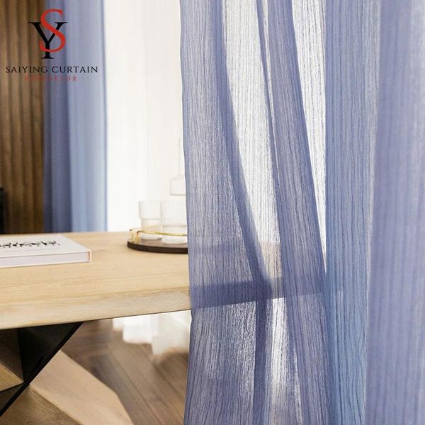 luxury double layer stripe tulle curtains for bedroom sheer voile curtain living room soild window screening kitchen & drapes
luxury double layer stripe tulle curtains for bedroom sheer voile curtain living room soild window screening kitchen & drapes