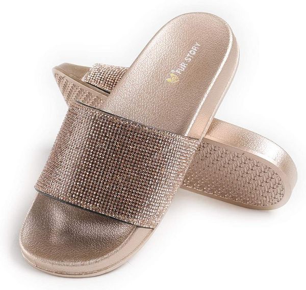 women's slides glitter rhinestone platform sandals black gold fur story fs20s02 slippers
women's slides glitter rhinestone platform sandals black gold fur story fs20s02 slippers