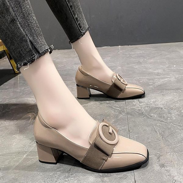 dress shoes high-heeled 2022 autumn fashion soft leather loafers patent thick heel small, Black
dress shoes high-heeled 2022 autumn fashion soft leather loafers patent thick heel small, Black
