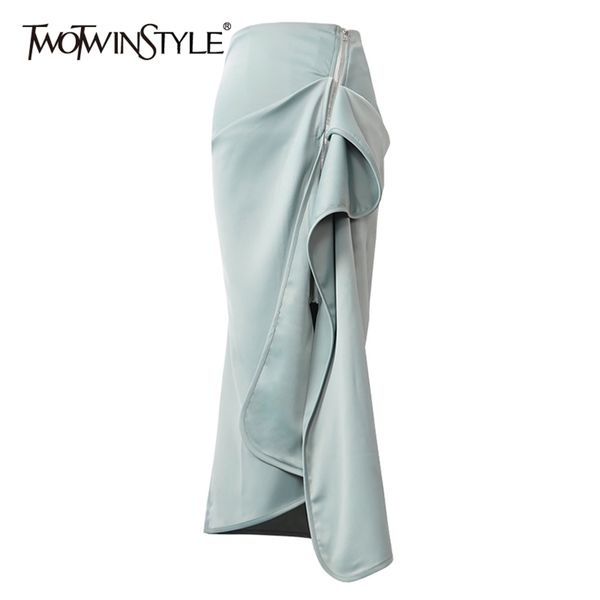 elegant green patchwork ruffle skirt for women high waist irregular hem midi skirts female summer fashion 210521, Black
elegant green patchwork ruffle skirt for women high waist irregular hem midi skirts female summer fashion 210521, Black