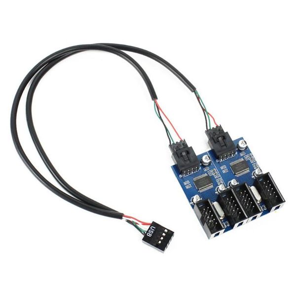 motherboard 9 pin usb header splitter male 1 to 4 female extension cable deskcard 9-pin connector adapter port computer cables & connect
motherboard 9 pin usb header splitter male 1 to 4 female extension cable deskcard 9-pin connector adapter port computer cables & connect