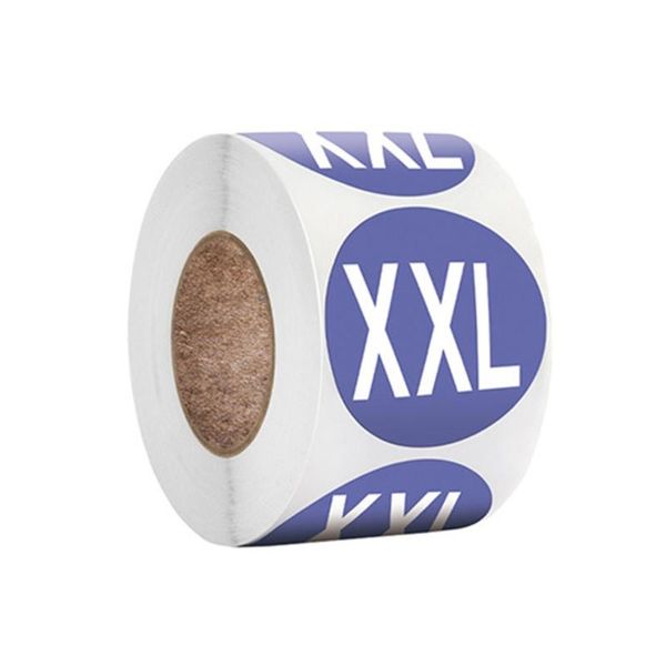 gift wrap 900a 500pcs colorful round clothing size stickers 1 inch adhesive labels for shoe hat
gift wrap 900a 500pcs colorful round clothing size stickers 1 inch adhesive labels for shoe hat