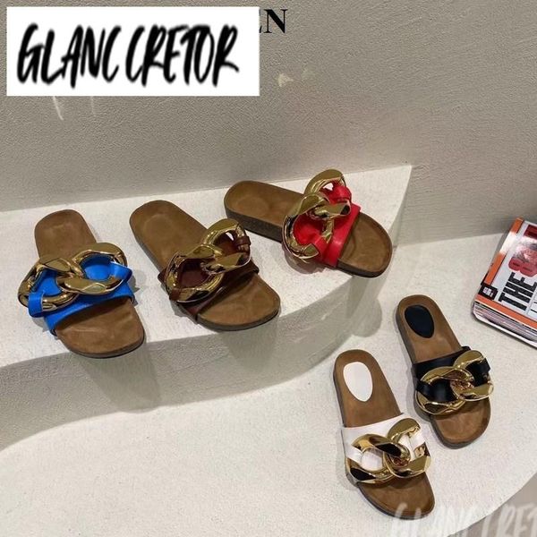 slippers women flat casual slides beach flip flops summer shoes sandals round toe mules mujer fashion brand gold metal chain, Black
slippers women flat casual slides beach flip flops summer shoes sandals round toe mules mujer fashion brand gold metal chain, Black