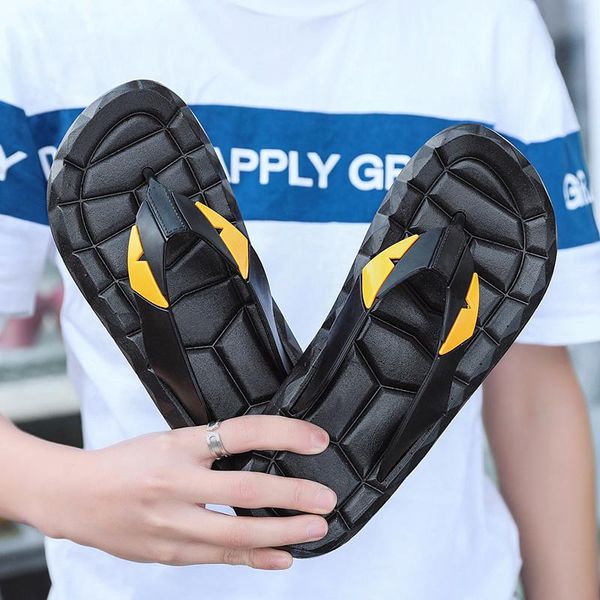 slippers summer lovers flip flop shoes male slipper indoor outdoor beach flops fashion sandals non-slip massage, Black
slippers summer lovers flip flop shoes male slipper indoor outdoor beach flops fashion sandals non-slip massage, Black