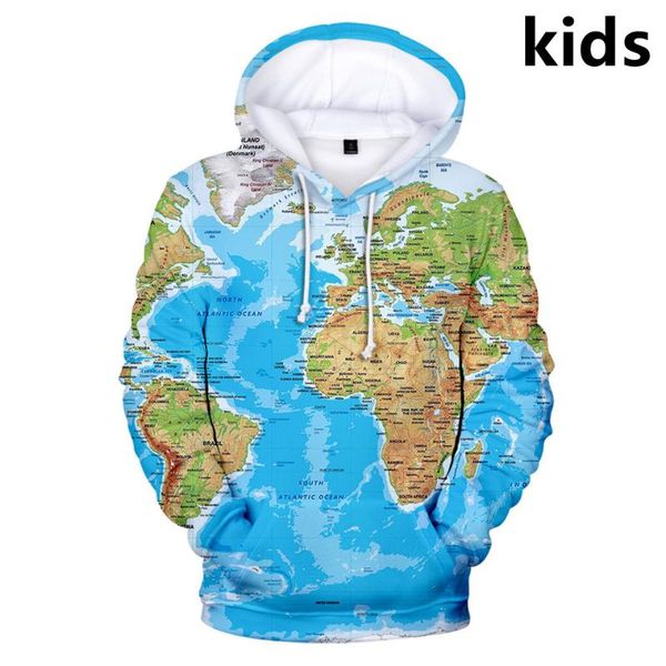 men's hoodies & sweatshirts 3 to 14 years kids 3d hoodie sweatshirt boys girls anime colorful graffiti print jacket children teen, Black