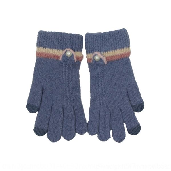 5se snowflake showwomen' five fger touch screen knitted warm gloves and striped warm autumn and winter fingerless mittens gloves, Blue;gray
5se snowflake showwomen' five fger touch screen knitted warm gloves and striped warm autumn and winter fingerless mittens gloves, Blue;gray