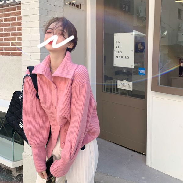 women's sweaters cardigan sweater jacket autumn cumbersome japanese style loose casual fit outerwear short coat 6wbv, White;black
women's sweaters cardigan sweater jacket autumn cumbersome japanese style loose casual fit outerwear short coat 6wbv, White;black