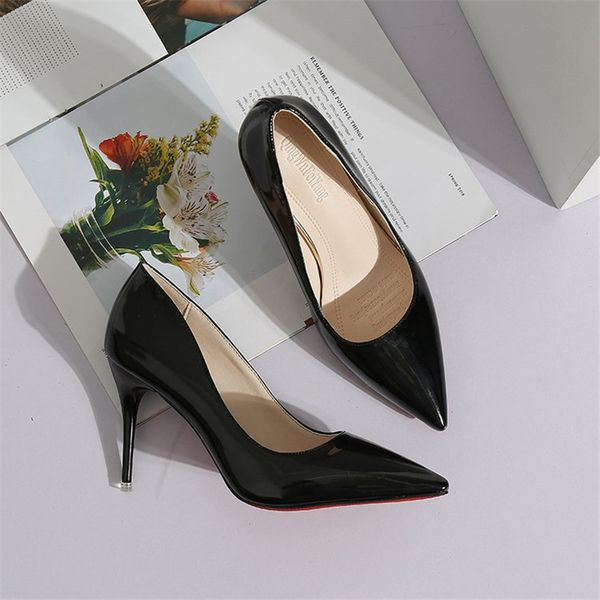 womens shoes new white pointed toe small stiletto black work shoes korean style low cut comfortable high heels1
womens shoes new white pointed toe small stiletto black work shoes korean style low cut comfortable high heels1
