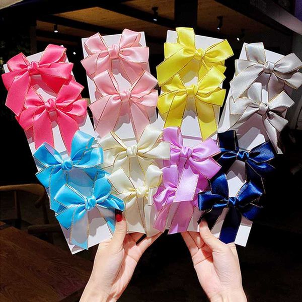hair accessories 2021 ribbon bowknot hairpins kids girls clips pins barrettes for children hairclip headdress headwear, Slivery;white
hair accessories 2021 ribbon bowknot hairpins kids girls clips pins barrettes for children hairclip headdress headwear, Slivery;white