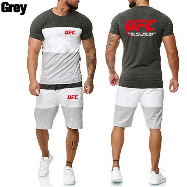 men's tracksuits 2021 casual sets summer tracksuit men print short sleeve t-shirt 2 piece+shorts quick drying set mma bjj boxing, Gray
men's tracksuits 2021 casual sets summer tracksuit men print short sleeve t-shirt 2 piece+shorts quick drying set mma bjj boxing, Gray