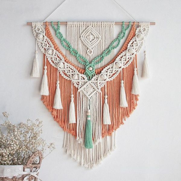 tapestries hand-woven colour tapestry macrame wall hanging art bohemian crafts decoration gorgeous home bedroom 60*75cm decor living room
tapestries hand-woven colour tapestry macrame wall hanging art bohemian crafts decoration gorgeous home bedroom 60*75cm decor living room