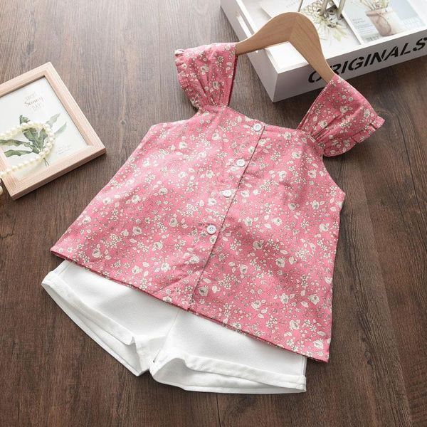 clothing sets summer kids clothes small flying sleeve cotton floral shorts 2pcs suits toddler girls outfits casual tracksuits 2-6year11, White
clothing sets summer kids clothes small flying sleeve cotton floral shorts 2pcs suits toddler girls outfits casual tracksuits 2-6year11, White