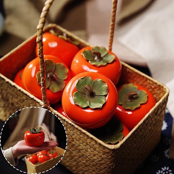 storage bottles & jars mini cute persimmon tea jar household ceramic spice tank pottery gift
storage bottles & jars mini cute persimmon tea jar household ceramic spice tank pottery gift