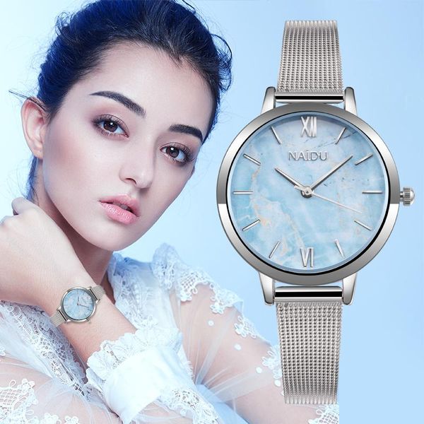 fashion luxury women metal mesh watch wrist casual quartz stainless steel saat reloj de mujer montre femme wristwatches, Slivery;brown
fashion luxury women metal mesh watch wrist casual quartz stainless steel saat reloj de mujer montre femme wristwatches, Slivery;brown
