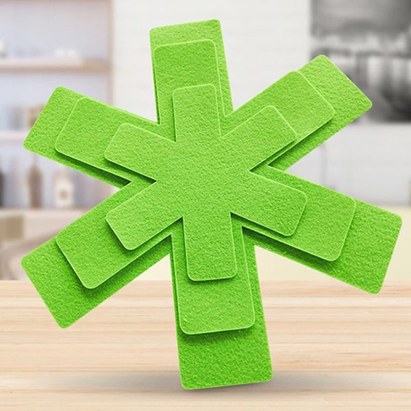 mats & pads 3pcs pot pan protectors divider to prevent scratching separate and protect surfaces non-stick pans for cookware
mats & pads 3pcs pot pan protectors divider to prevent scratching separate and protect surfaces non-stick pans for cookware