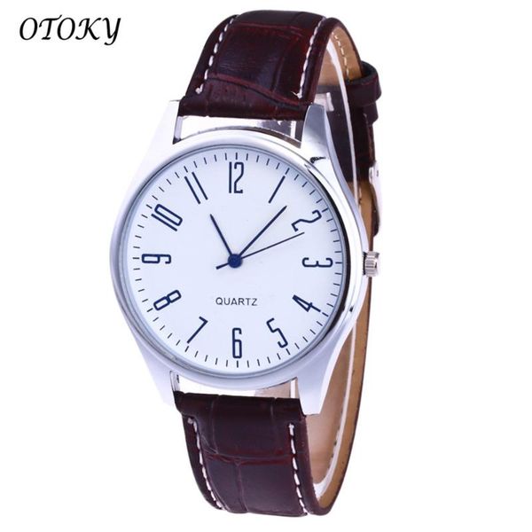 luxury watches business men sport analog quartz wrist watch buckle leather band simple male clock reloj hombre masculin wristwatches, Slivery;brown
luxury watches business men sport analog quartz wrist watch buckle leather band simple male clock reloj hombre masculin wristwatches, Slivery;brown
