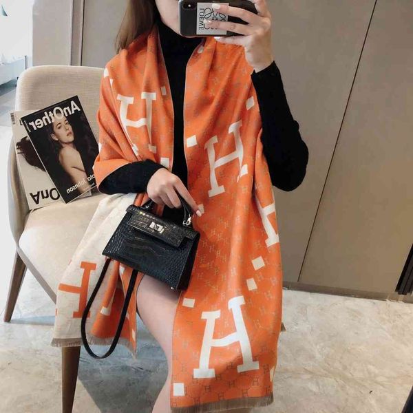 and new letter imitation cashmere scarf women's warm fashion shawl extended bib gift, Blue;gray
and new letter imitation cashmere scarf women's warm fashion shawl extended bib gift, Blue;gray