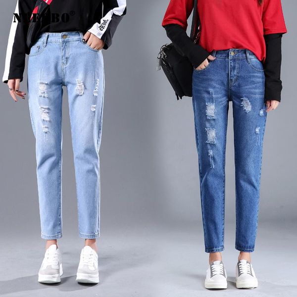 women's jeans needbo skinny woman high waist casual women trousers pant ripped for light blue boyfriend
women's jeans needbo skinny woman high waist casual women trousers pant ripped for light blue boyfriend