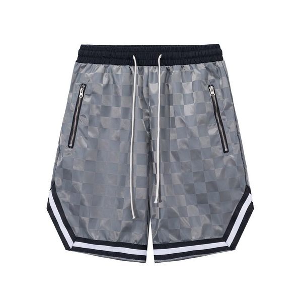 men's shorts hip hop zipper pockets checkered drawstring casual mens straight spliced oversize summer knee length pants, White;black
men's shorts hip hop zipper pockets checkered drawstring casual mens straight spliced oversize summer knee length pants, White;black