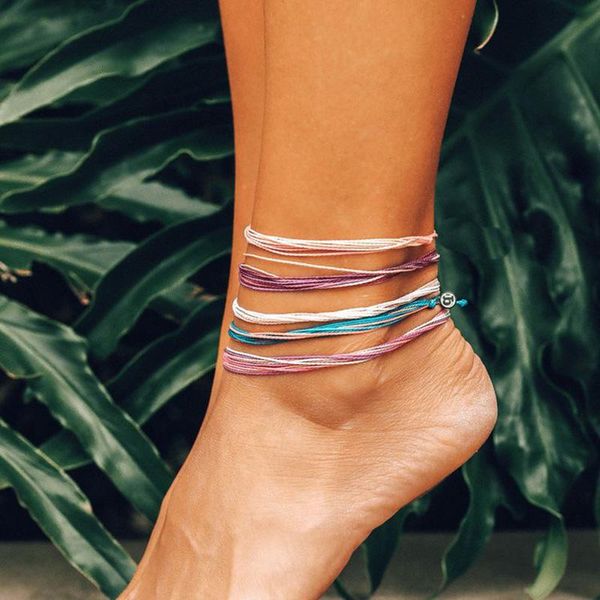 anklets alyxuy 5 pcs/set handmade simple leather rope soft woven cotton thread multi-layer rainbow colorful anklet women girls gift, Red;blue
anklets alyxuy 5 pcs/set handmade simple leather rope soft woven cotton thread multi-layer rainbow colorful anklet women girls gift, Red;blue