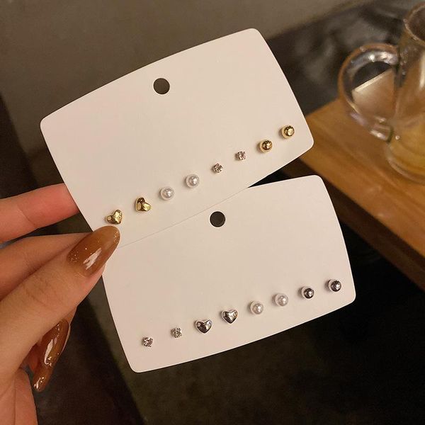 stud simple ear-raising set combined with small earring 8 earrings s925 of fashion niche cold wind ear jewelry, Golden;silver
stud simple ear-raising set combined with small earring 8 earrings s925 of fashion niche cold wind ear jewelry, Golden;silver