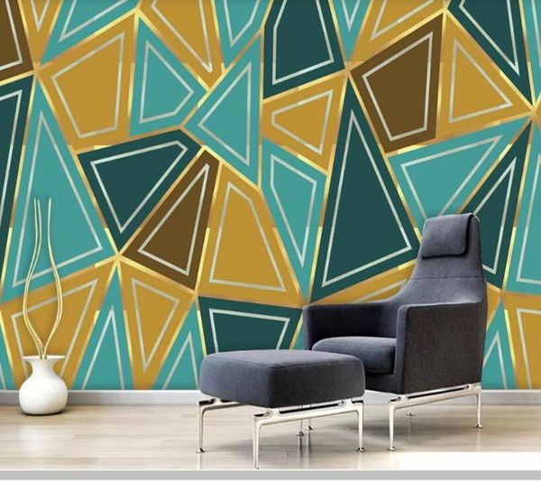 papel de parede golden light luxury simple abstract triangle geometric wallpaper,living room bedroom mural home decoration wallpapers
papel de parede golden light luxury simple abstract triangle geometric wallpaper,living room bedroom mural home decoration wallpapers