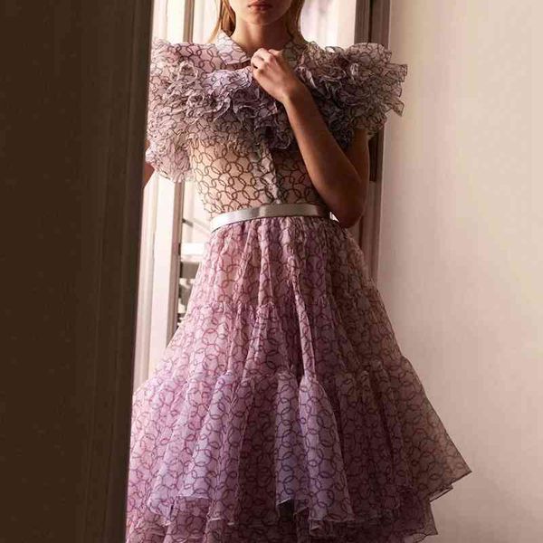 casual dresses women summer ruffles floral print high wiast belted tunic t4mi, Black;gray
casual dresses women summer ruffles floral print high wiast belted tunic t4mi, Black;gray