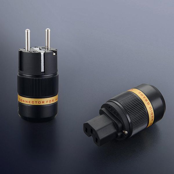 smart power plugs 1pair viborg ve501r pure copper rhodium plated schuko male plug connector audio hifi
smart power plugs 1pair viborg ve501r pure copper rhodium plated schuko male plug connector audio hifi