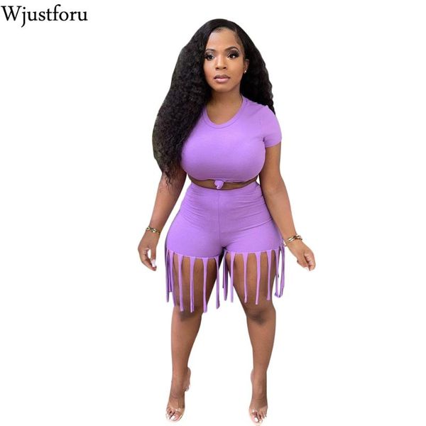 wjustforu casual two piece set women crop tassel high waist shorts suit 2021 summer clothes for skinny tracksuit women's tracksuits, Gray
wjustforu casual two piece set women crop tassel high waist shorts suit 2021 summer clothes for skinny tracksuit women's tracksuits, Gray