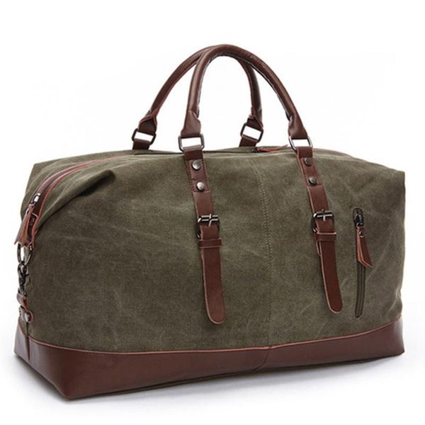 duffel bags fashion canvas travel bag leather large capacity vintage luggage casual simple tote drop
duffel bags fashion canvas travel bag leather large capacity vintage luggage casual simple tote drop