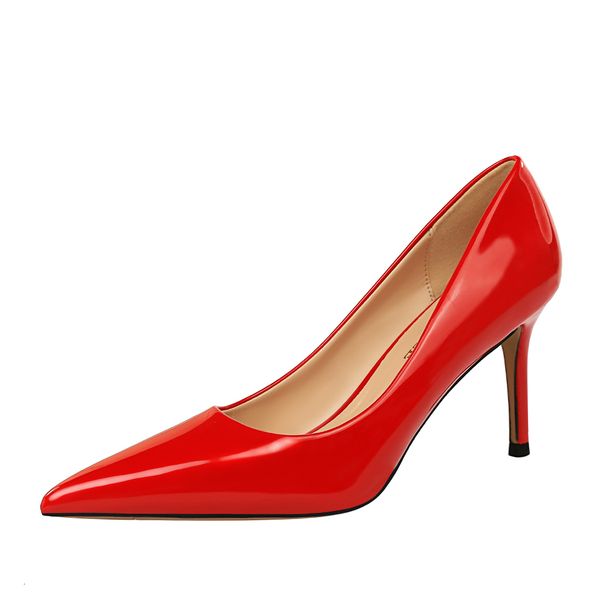 sandals 8.5cm thin heels women pumps pointed toe shallow bridal wedding shoes ladies high g0312 3256, Black
sandals 8.5cm thin heels women pumps pointed toe shallow bridal wedding shoes ladies high g0312 3256, Black