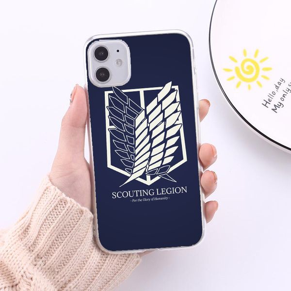 attack on titan cartoon wing animation printing mobile phone case clear pattern not easy to fade
attack on titan cartoon wing animation printing mobile phone case clear pattern not easy to fade