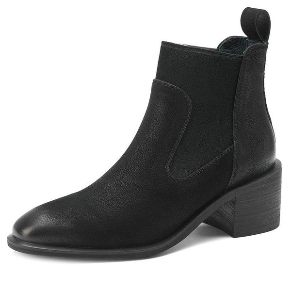 boots qaulity ankle 2021 autumn est chunky heels shoes woman winter genuine leather office lady casual, Black
boots qaulity ankle 2021 autumn est chunky heels shoes woman winter genuine leather office lady casual, Black