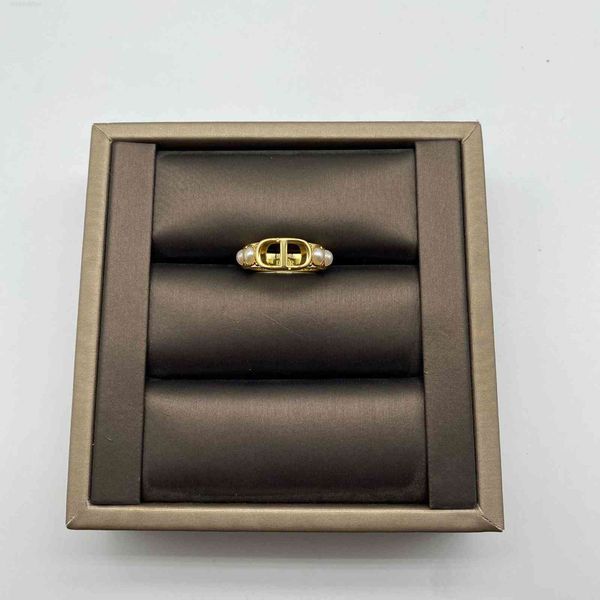 letter home / dijia cd dio/christian inlaid pearl fashion d temperament simple style ring female, Red;brown
letter home / dijia cd dio/christian inlaid pearl fashion d temperament simple style ring female, Red;brown