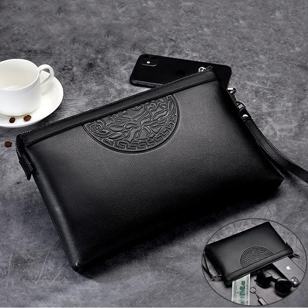 leather hand zipper cowhide head bag soft clutch men's business large-capacity envelope layer phokl
leather hand zipper cowhide head bag soft clutch men's business large-capacity envelope layer phokl