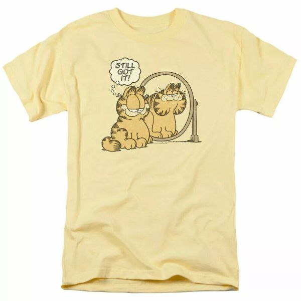 garfield still got it t shirt mens licensed cat jim davis comics tee banana, White;black
garfield still got it t shirt mens licensed cat jim davis comics tee banana, White;black