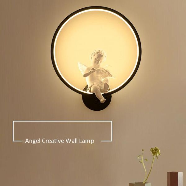 wall lamp creative angel living room bedroom aisle children's bedside lusters luminaires home interior decor light fixture
wall lamp creative angel living room bedroom aisle children's bedside lusters luminaires home interior decor light fixture