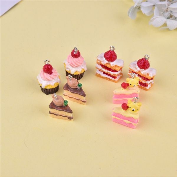 20pcs mini 3d bear strawberry cake ice cream resin charms pendants for diy jewelry making accessories flat back cabochon, Bronze;silver
20pcs mini 3d bear strawberry cake ice cream resin charms pendants for diy jewelry making accessories flat back cabochon, Bronze;silver