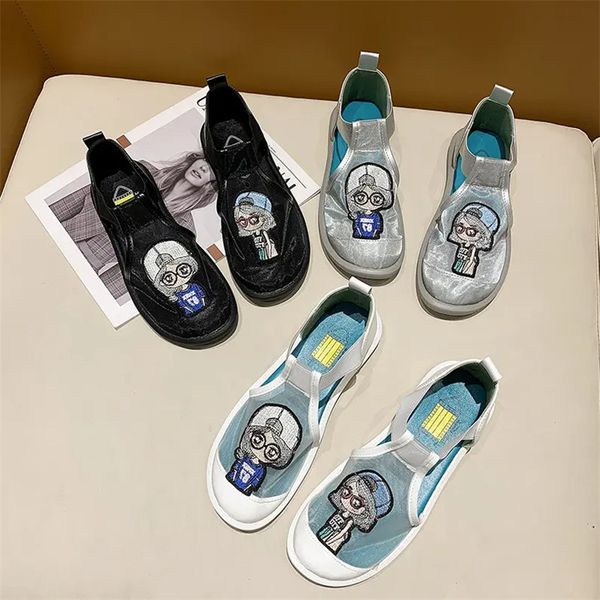 2021 summer muller sandals mesh trend women's shoes baotou side hollow cool casual comfortable, Black
2021 summer muller sandals mesh trend women's shoes baotou side hollow cool casual comfortable, Black