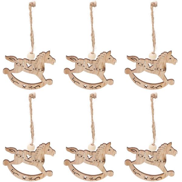 christmas decorations 6pcs tree pendant rocking horse shape hanging decor painting pendants
christmas decorations 6pcs tree pendant rocking horse shape hanging decor painting pendants