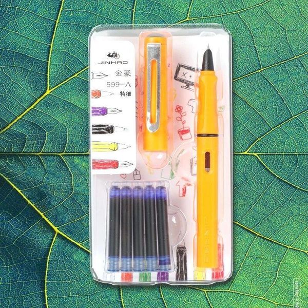 fountain pens jinhao 599a pen set calligraphy student with removable ink boys and girls lovely gift
fountain pens jinhao 599a pen set calligraphy student with removable ink boys and girls lovely gift