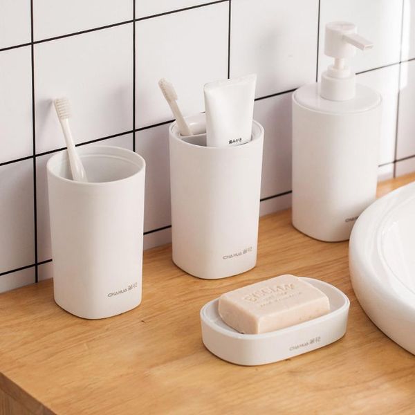 bath accessory set 5pcs/set bathroom accessories sets toothbrush holder soap dispenser tumbler dish toilet brush home storage product
bath accessory set 5pcs/set bathroom accessories sets toothbrush holder soap dispenser tumbler dish toilet brush home storage product