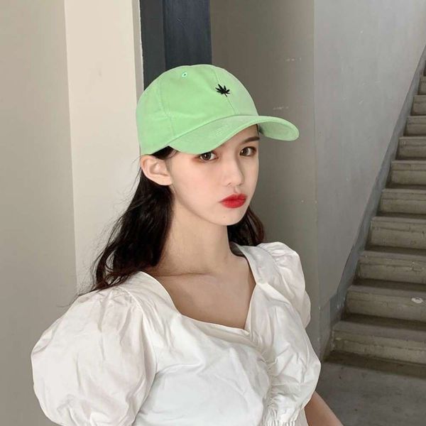 the ball cap ball caps maple leaf embroidered baseball cap women's spring and summer korean versatile sunscreen, Blue;gray
the ball cap ball caps maple leaf embroidered baseball cap women's spring and summer korean versatile sunscreen, Blue;gray