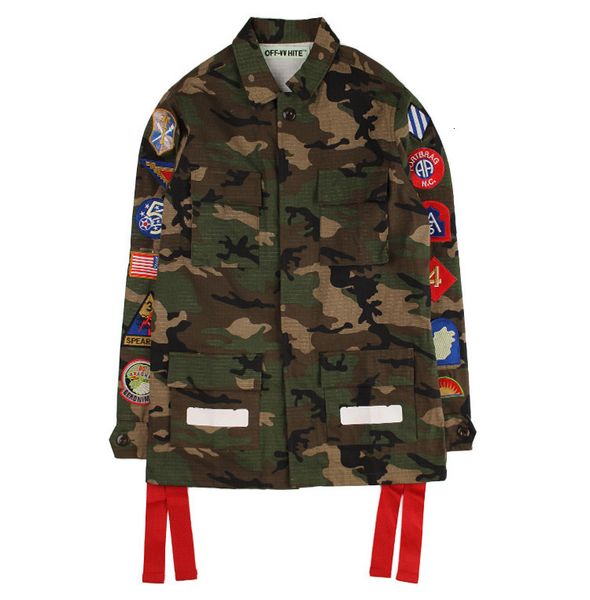 tide off camouflage embroidery badge large arrow behind work shirt jacket men and women, Black;brown
tide off camouflage embroidery badge large arrow behind work shirt jacket men and women, Black;brown
