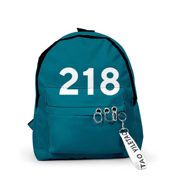 backpack 218 456 001 korean squid game cosplay children boys girls oxford keys chain schoolbag teens women men lapbag
backpack 218 456 001 korean squid game cosplay children boys girls oxford keys chain schoolbag teens women men lapbag
