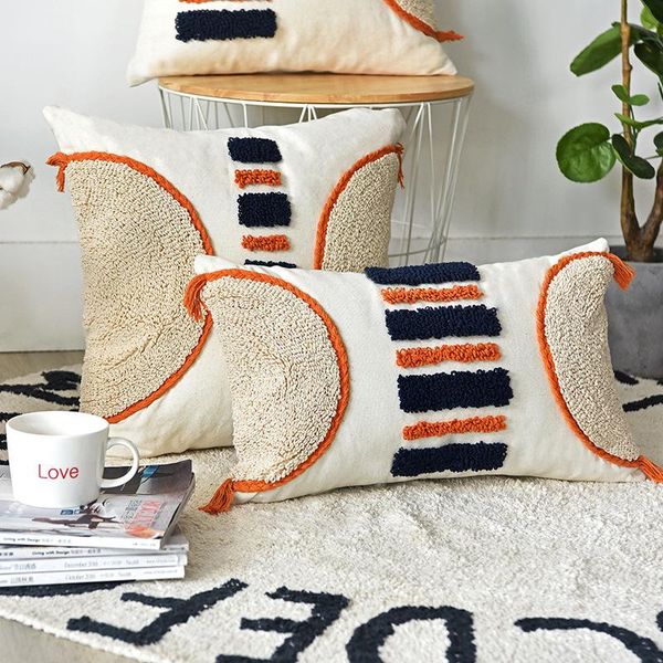 cushion/decorative pillow morrocca style cushion cover handmade orange navy stripe tufted for home decoration sofa couch living room bed
cushion/decorative pillow morrocca style cushion cover handmade orange navy stripe tufted for home decoration sofa couch living room bed
